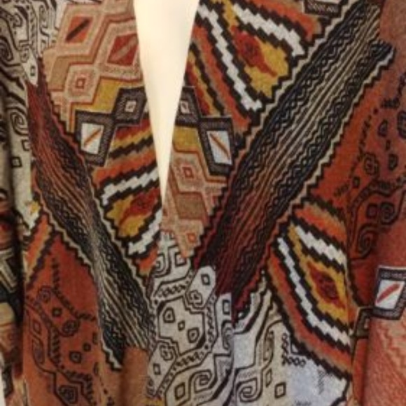 Kimono Yahada Fringe Kimono Wrap Cover up XL - Picture 8 of 8